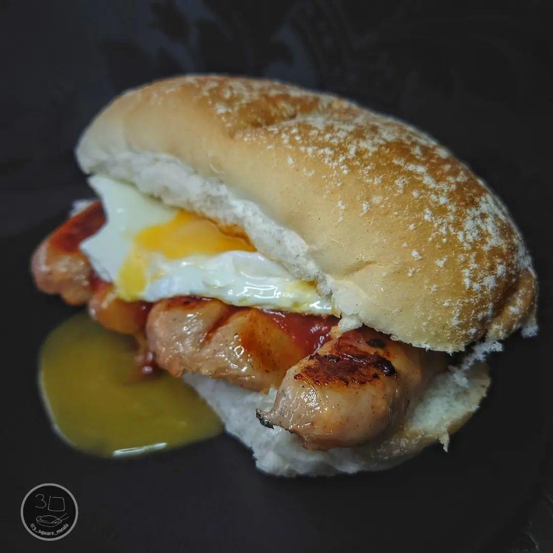 Sausage and Egg Butty