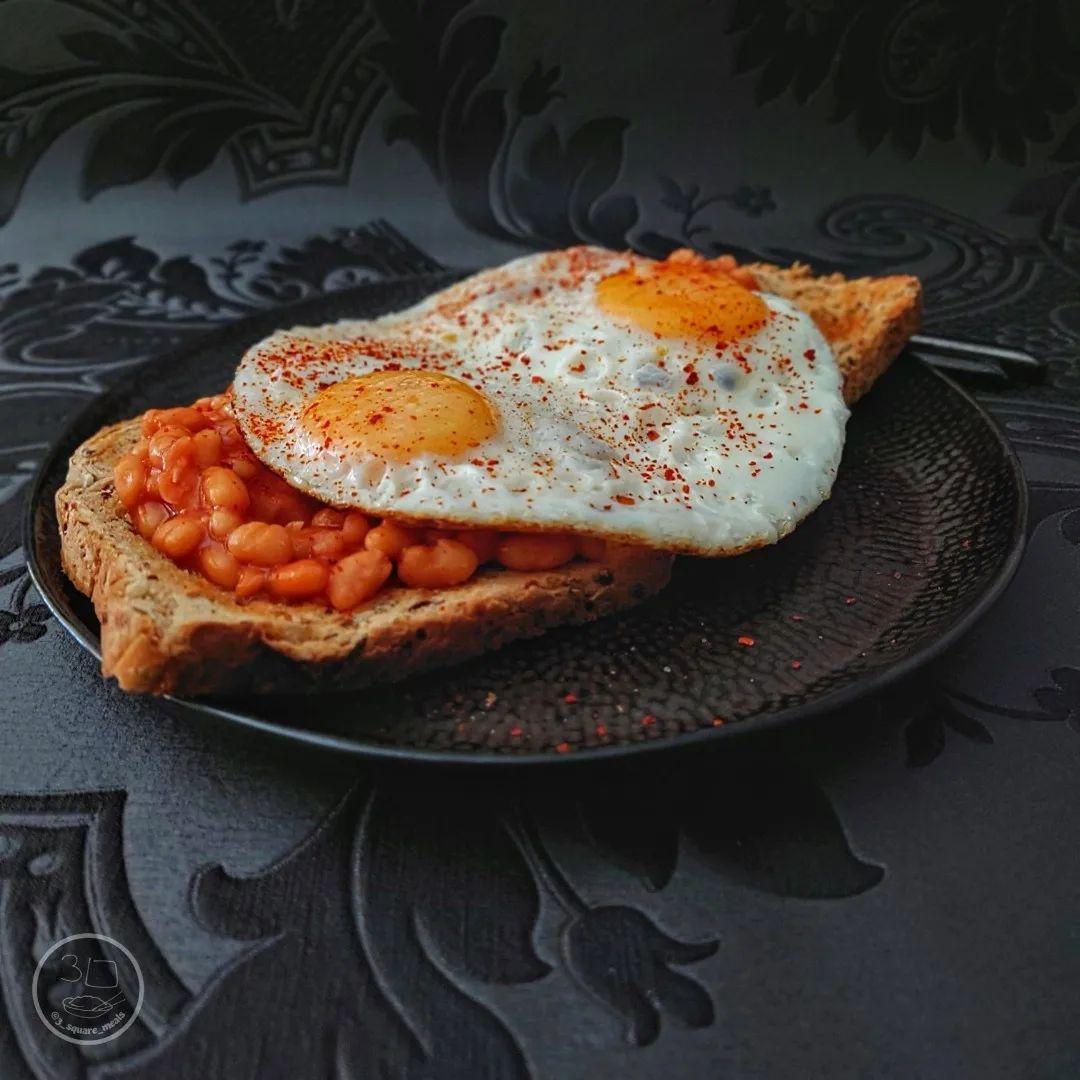 Eggs and Beans on Toast