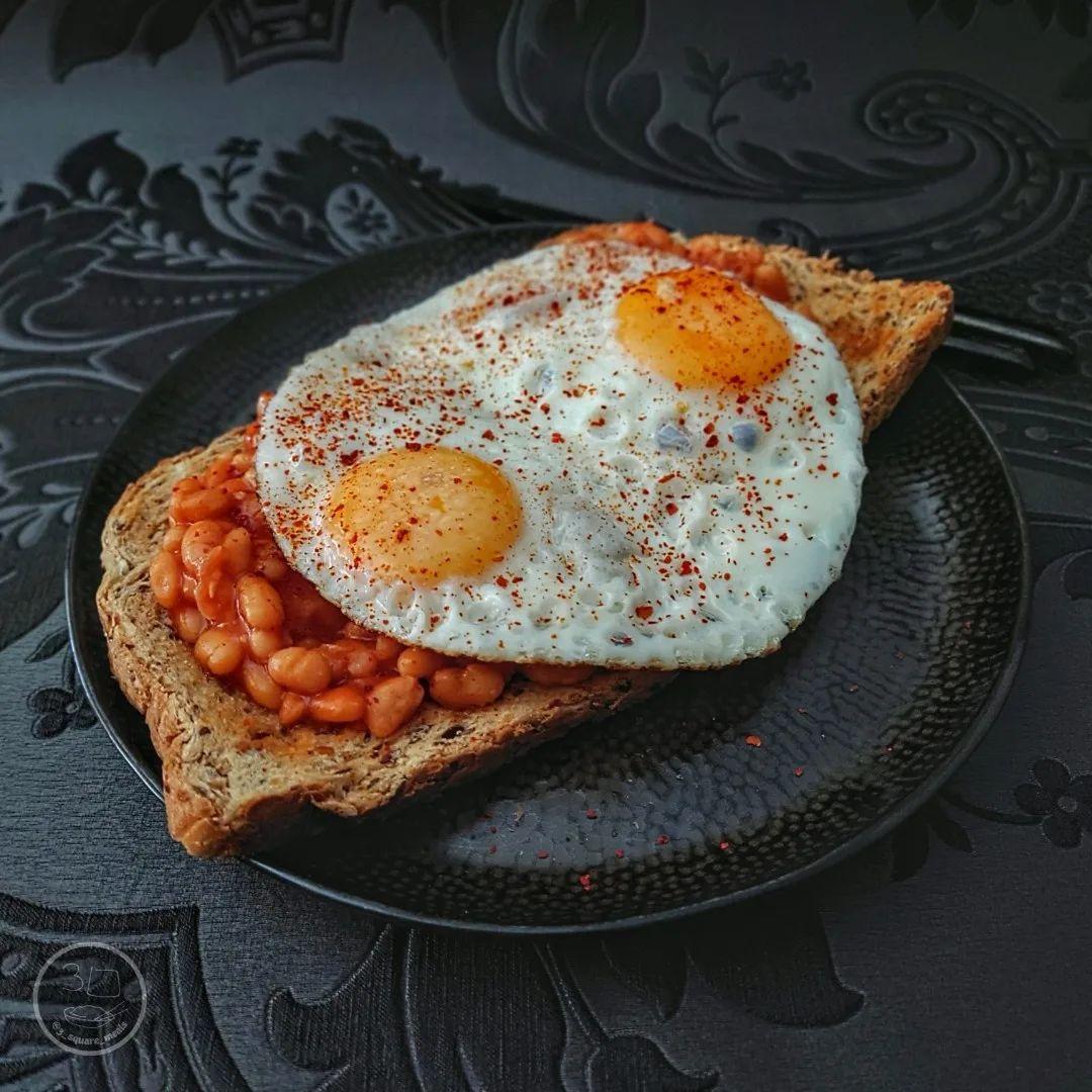 Eggs and Beans on Toast