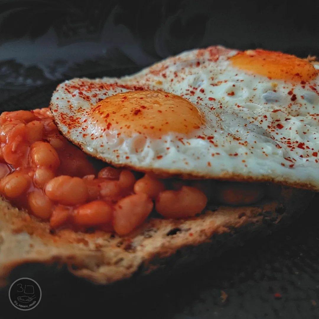 Eggs and Beans on Toast