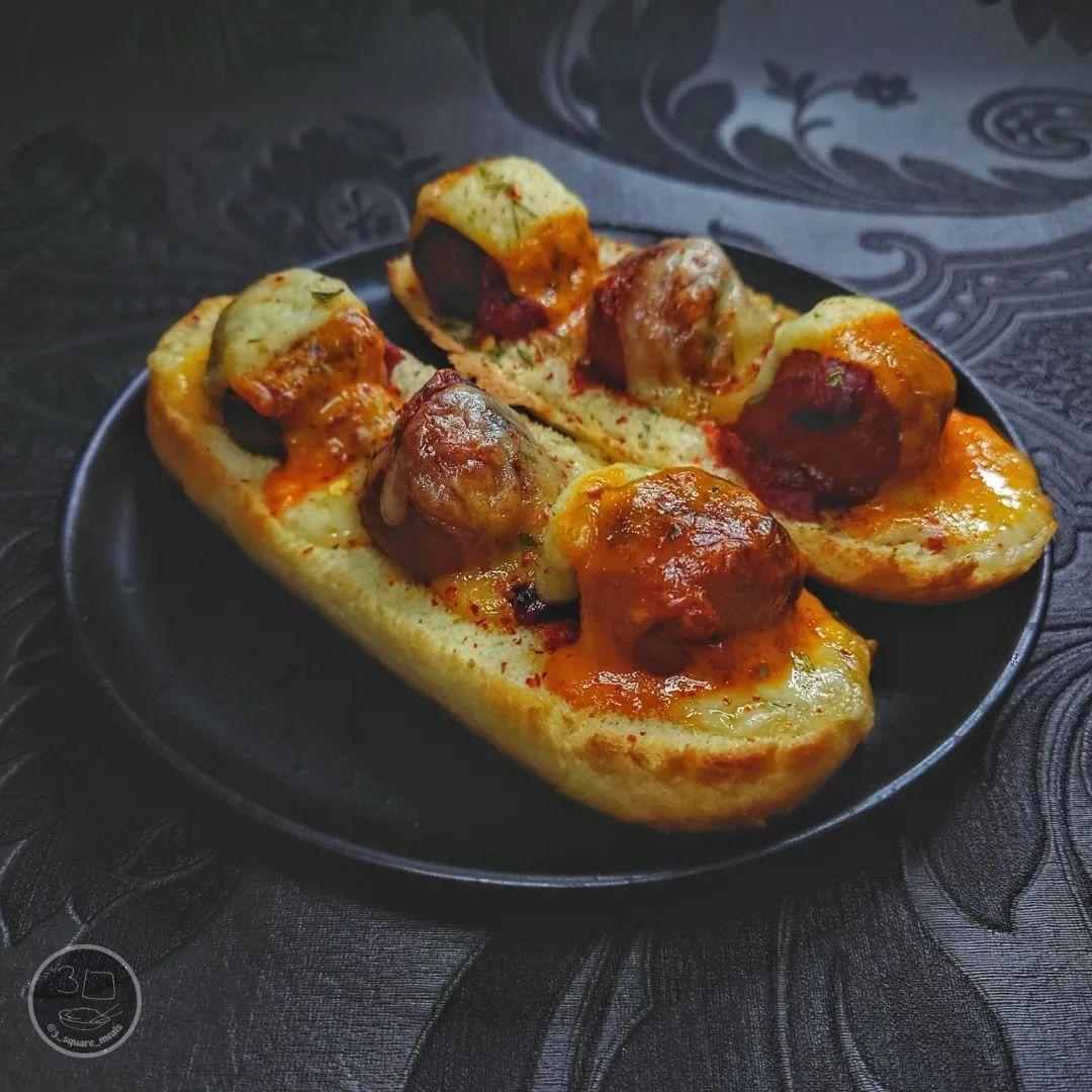 Easy Plant-Based Meatball Boats