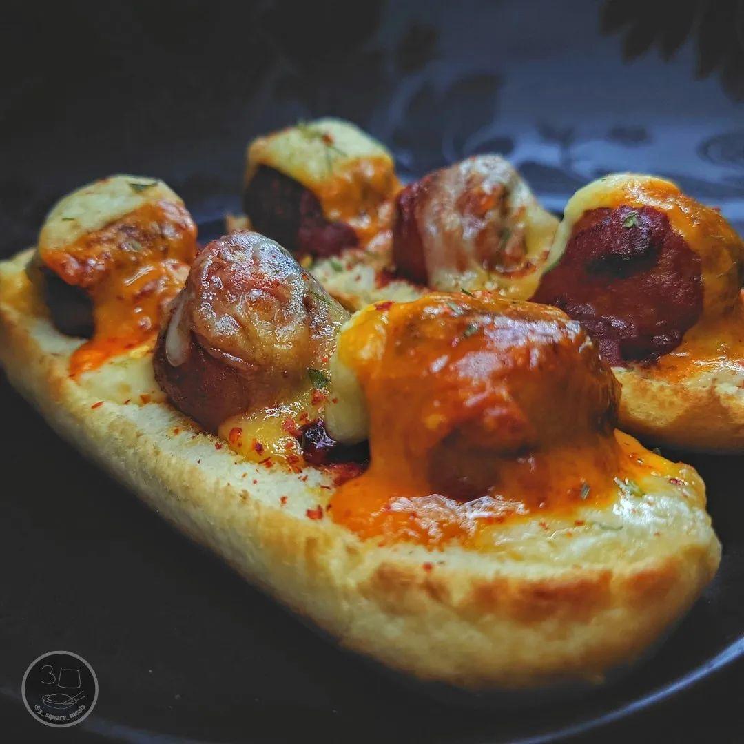Easy Plant-Based Meatball Boats