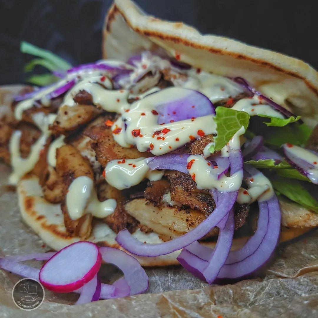 Easy Vegetarian Shawarma Kebab