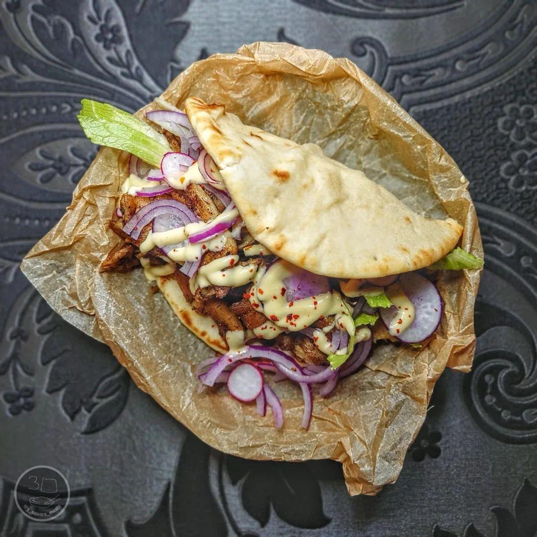 Easy Vegetarian Shawarma Kebab