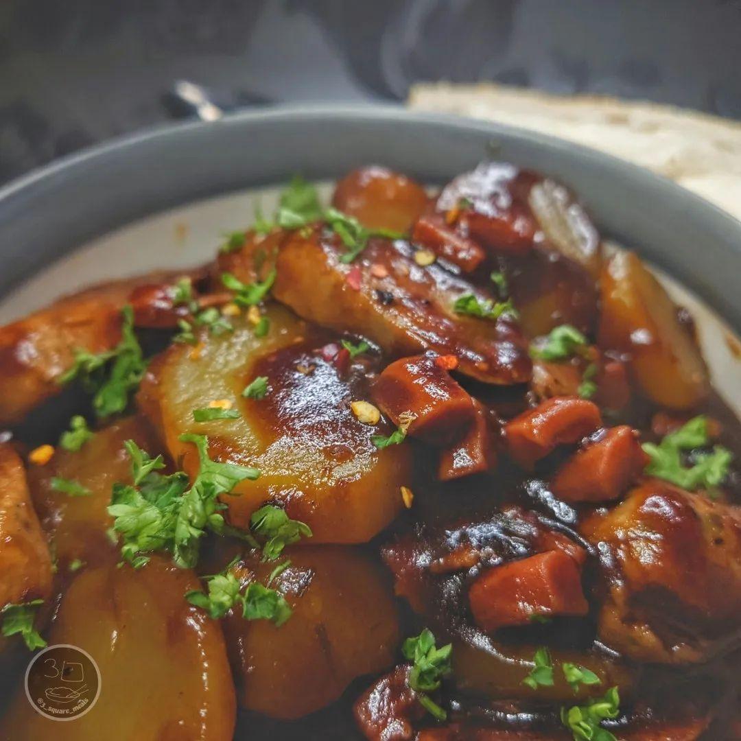 Quick Vegetarian Panacelty Dish