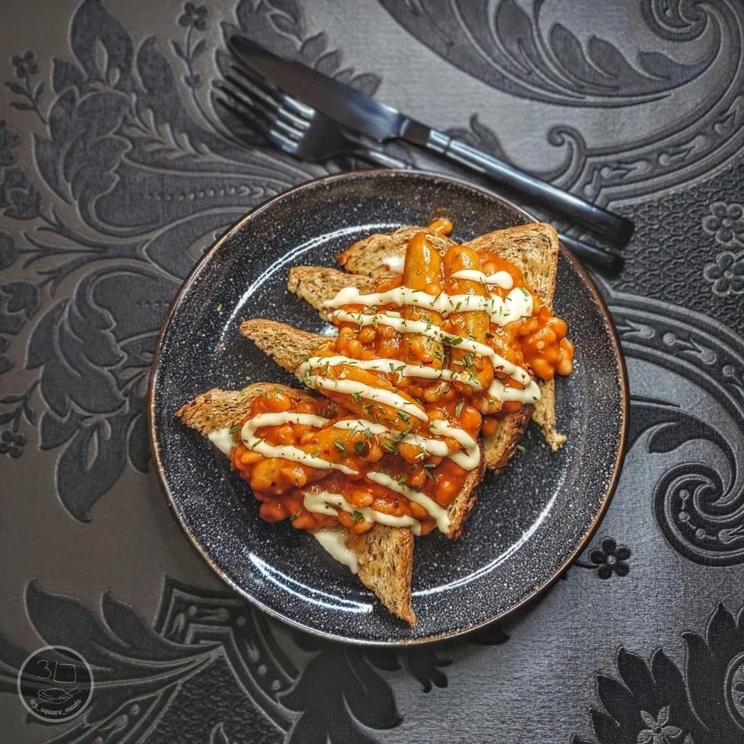 Sausage and Beans on Toast