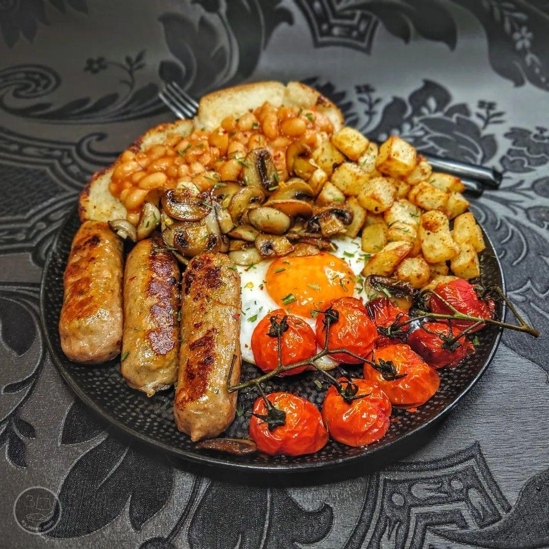 Vegetarian Cooked Breakfast Brunch