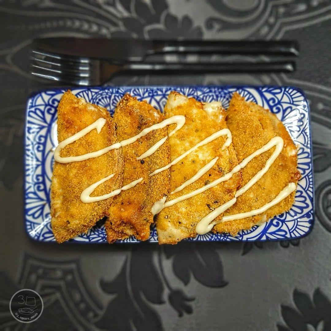Sausage and Bean Crispy Pancakes