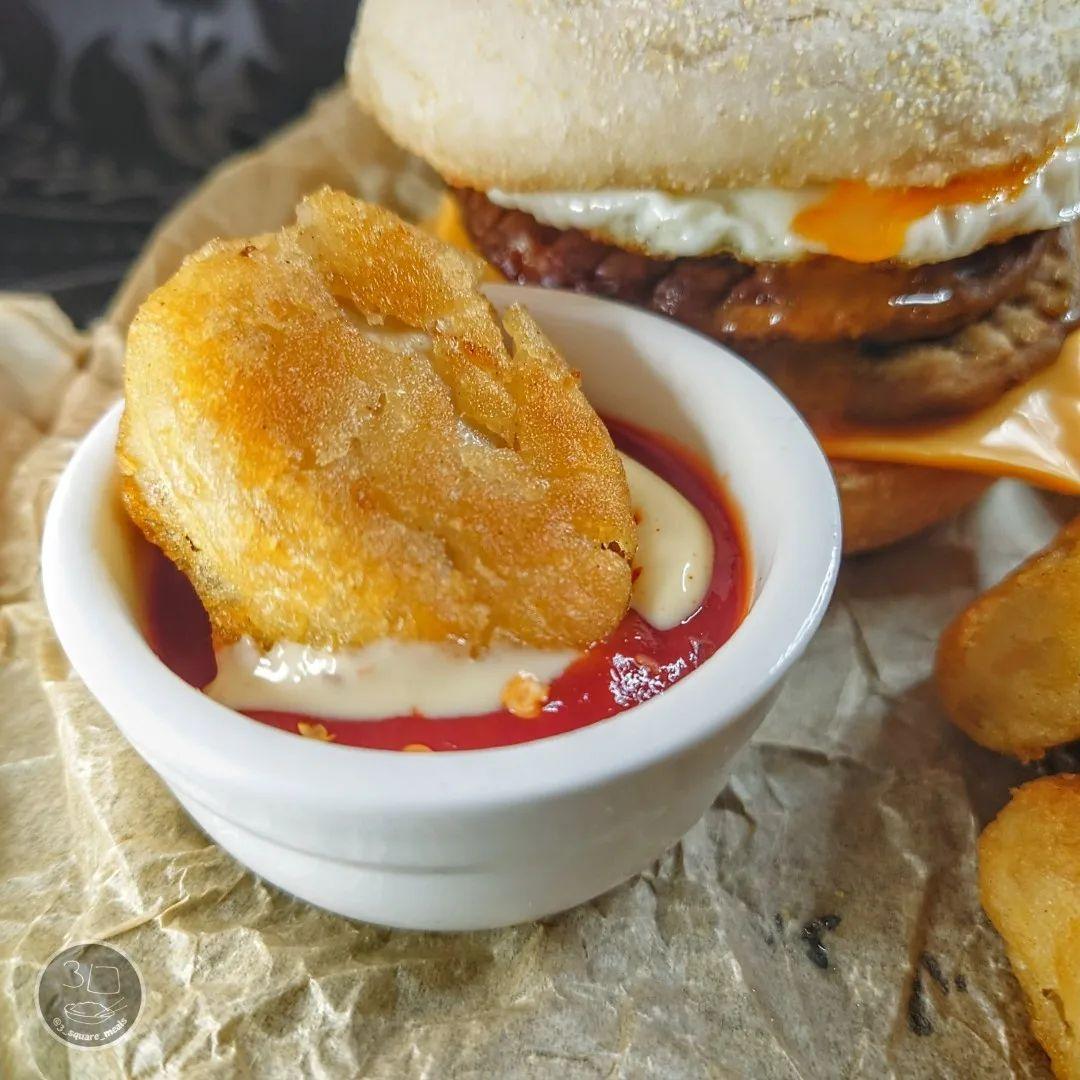 Vegetarian Mcmuffin-Style Breakfast