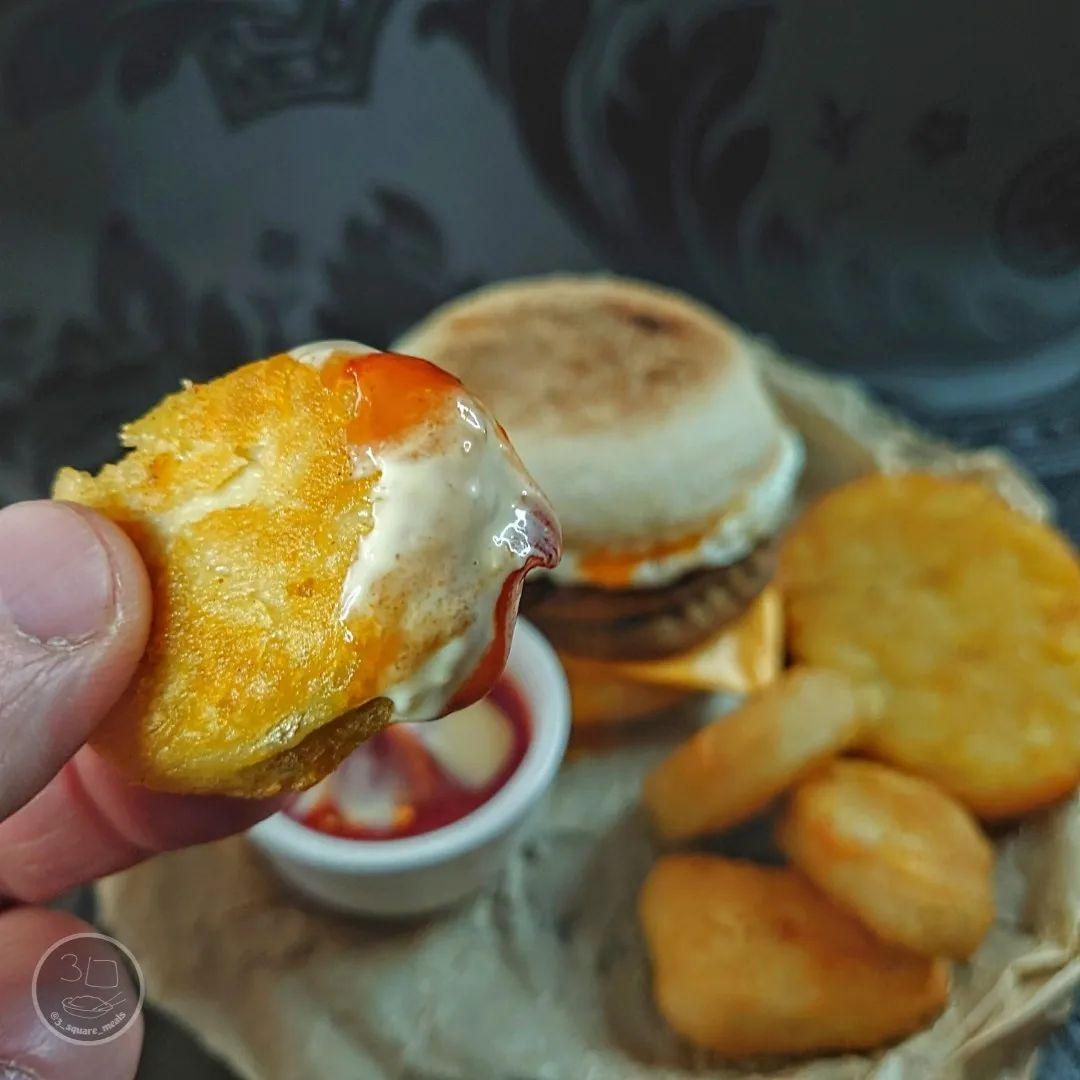 Vegetarian Mcmuffin-Style Breakfast