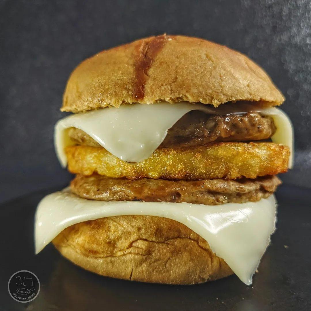 Marmite Hot Cross Bun Breakfast Sandwich