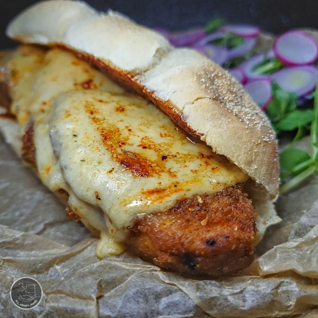Southern Fried Vegetarian Sub