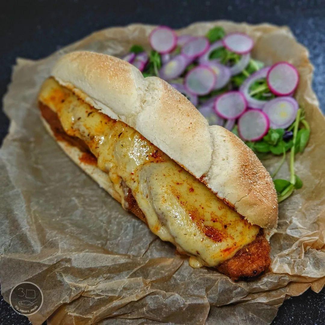 Southern Fried Vegetarian Sub