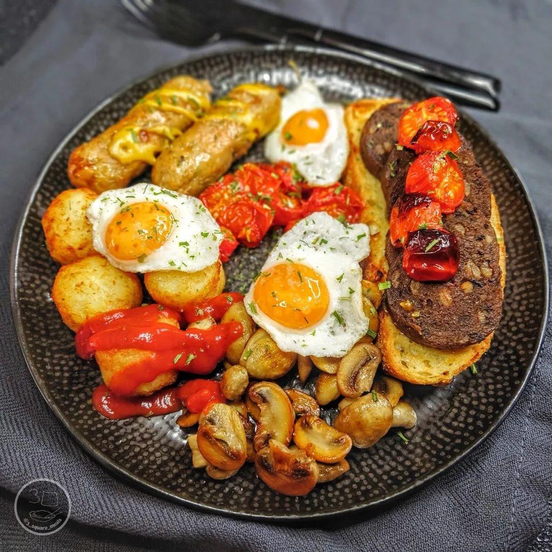 Air Fryer Vegetarian Breakfast
