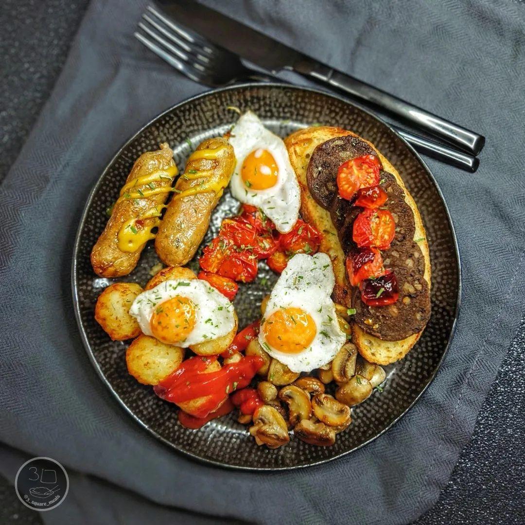 Air Fryer Vegetarian Breakfast
