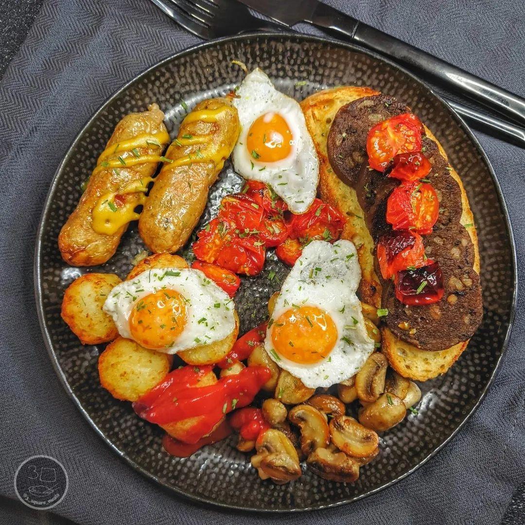 Air Fryer Vegetarian Breakfast