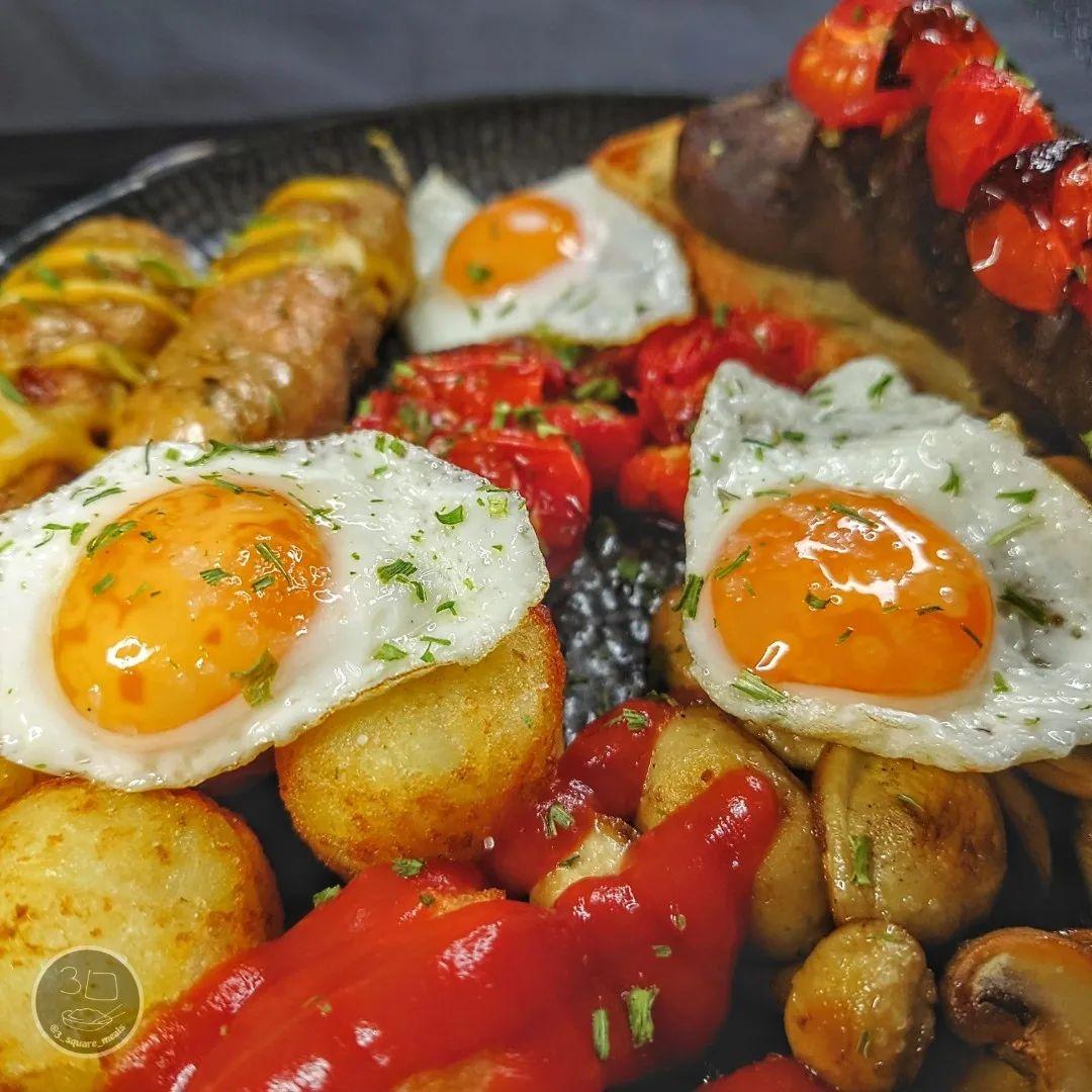 Air Fryer Vegetarian Breakfast