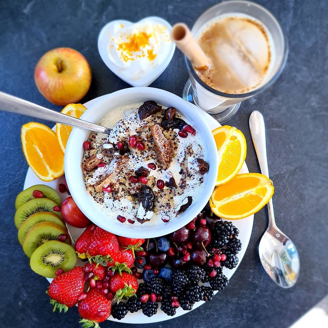 Creamy Cinnamon Ginger Quinoa Porridge