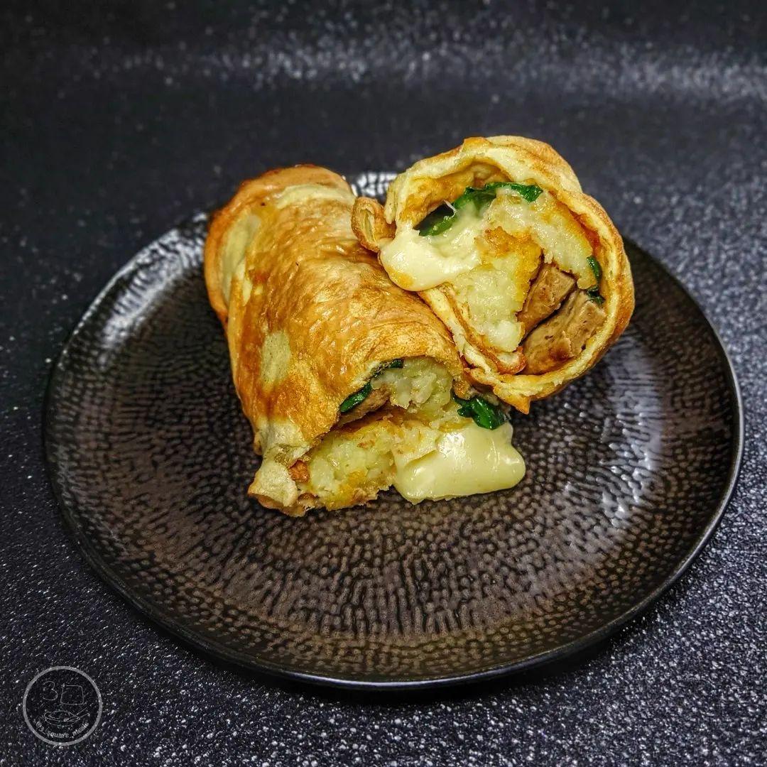 Yorkshire Pudding Breakfast Wrap