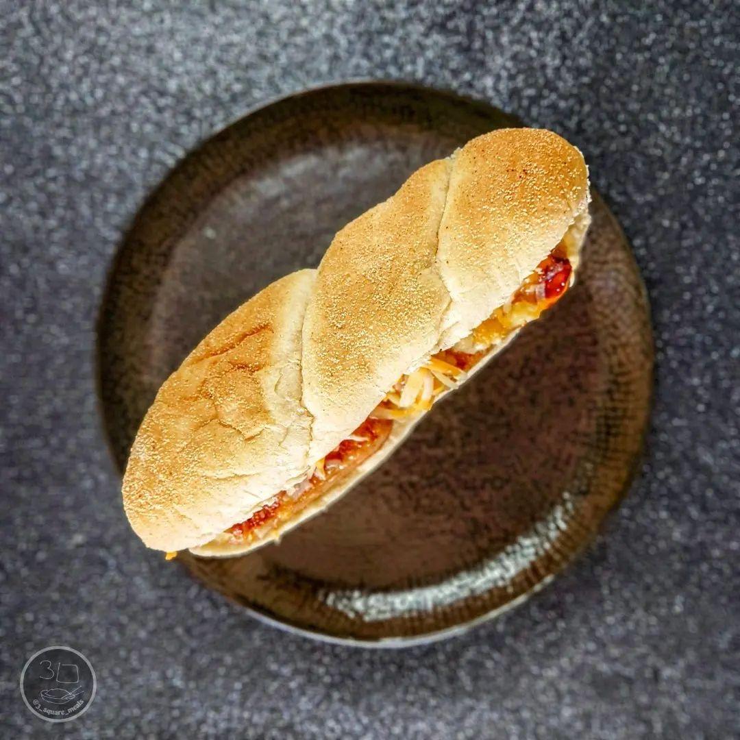 Vegetarian Sausage Sub Sandwich