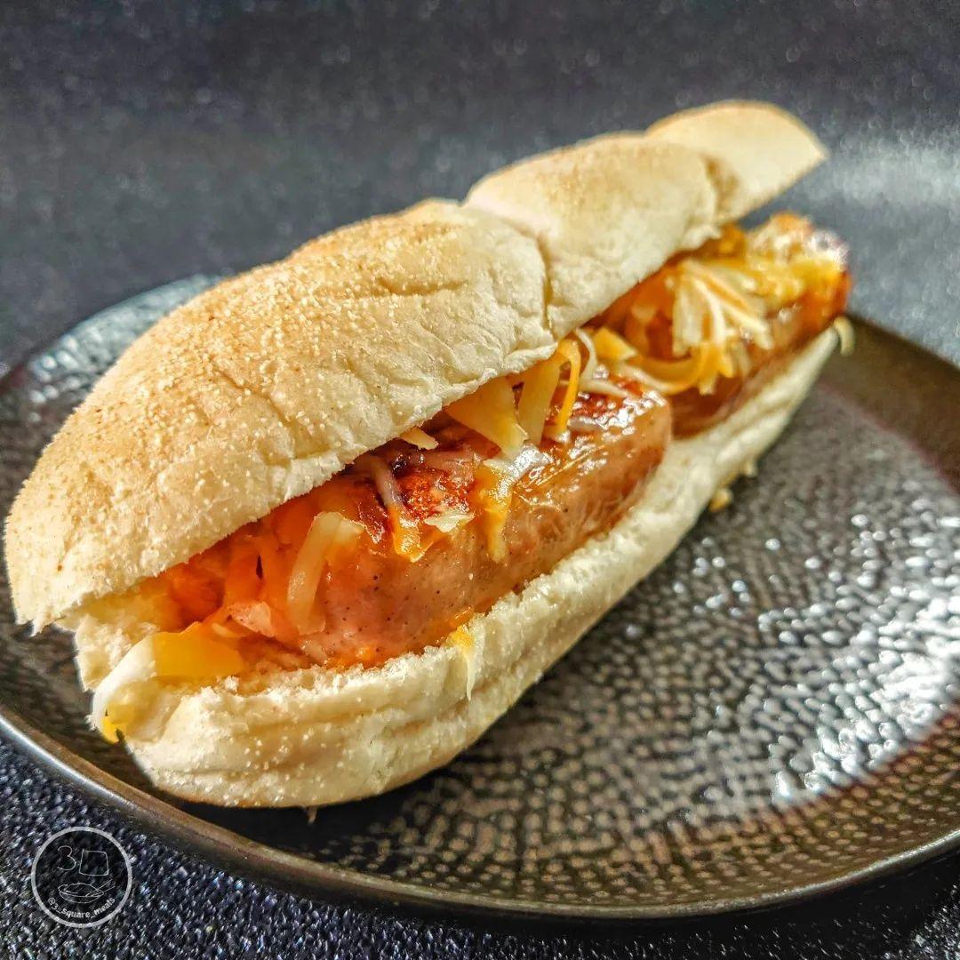 Vegetarian Sausage Sub Sandwich