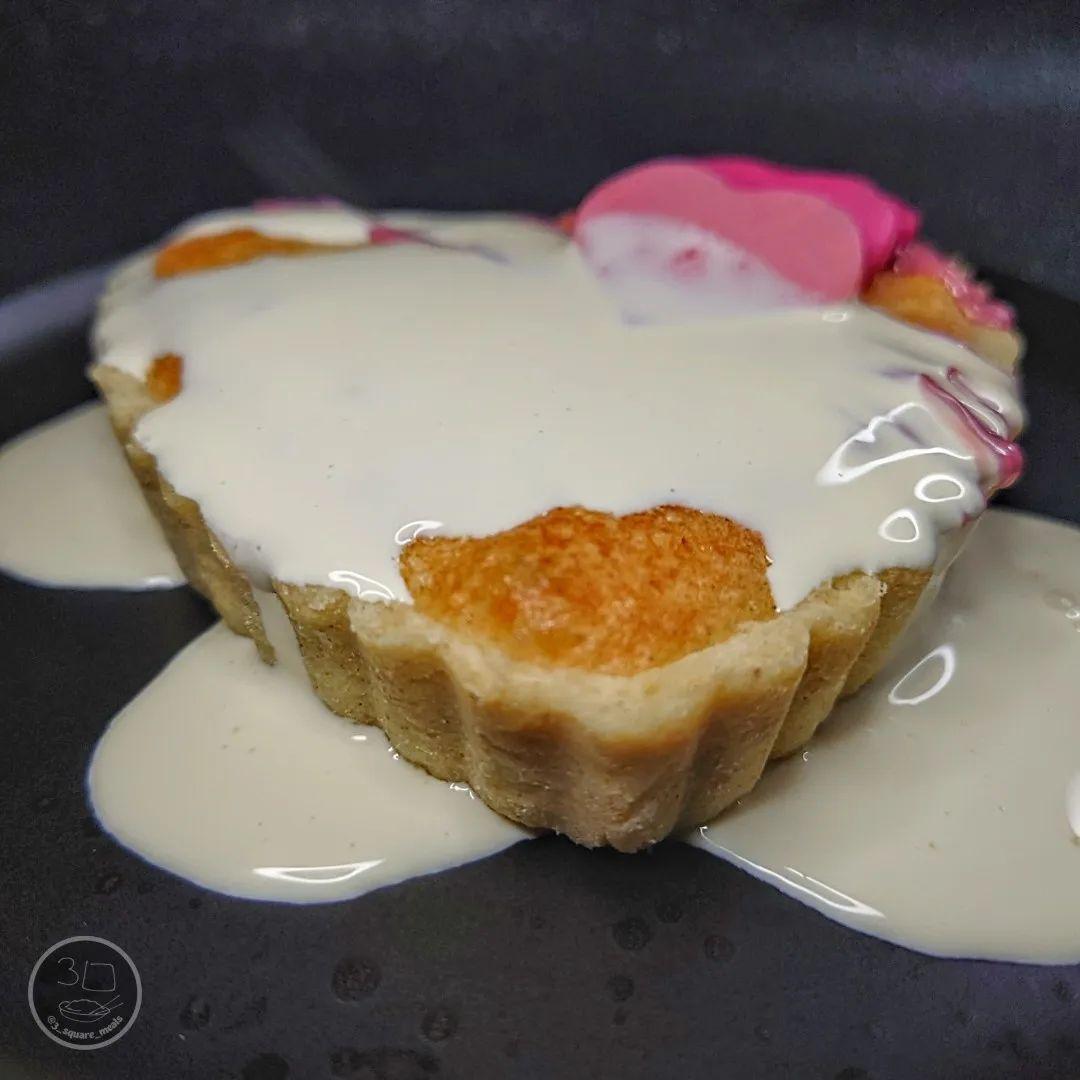 Valentine's Day Almond Pastry Tarts