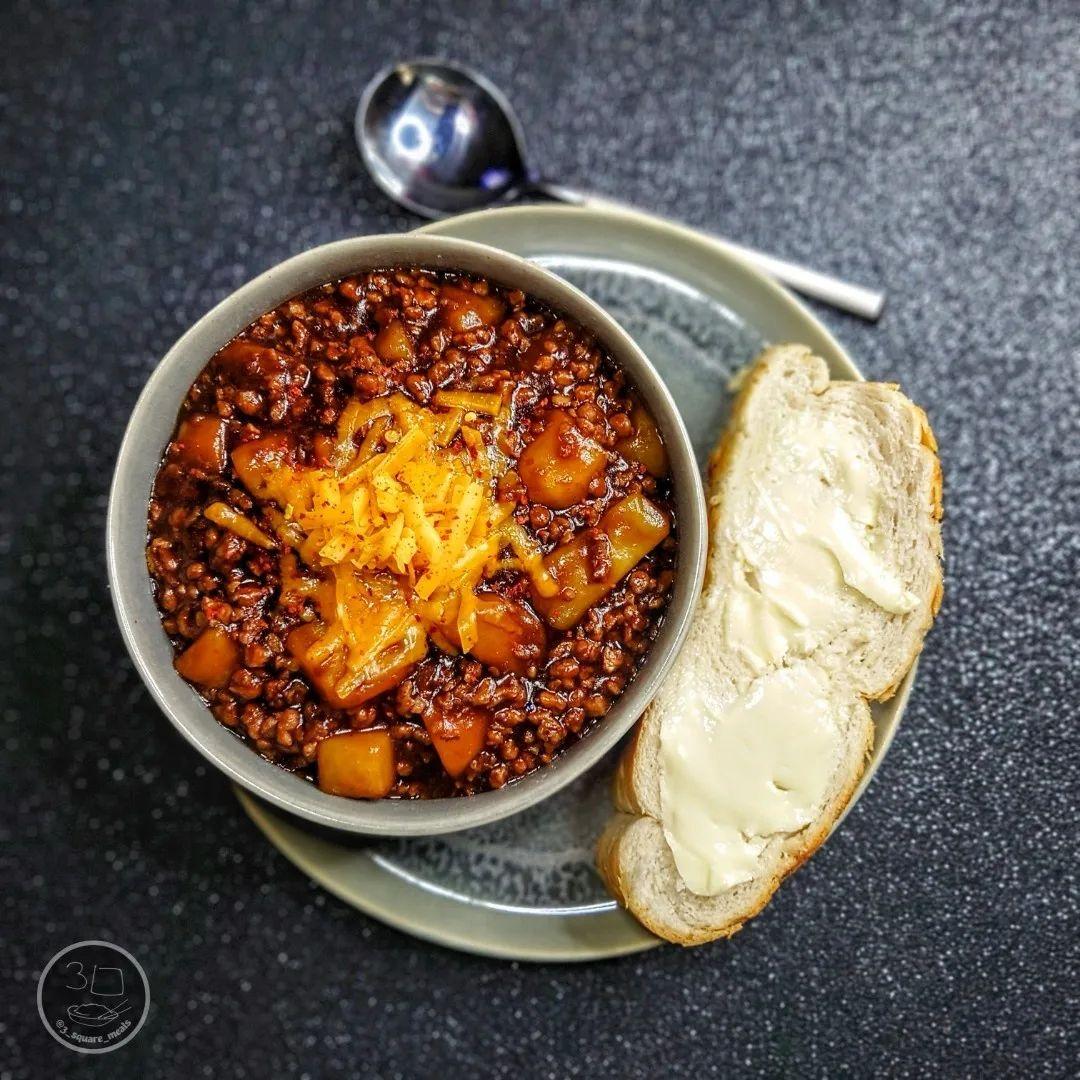 Meat-Free Mince and Tatties