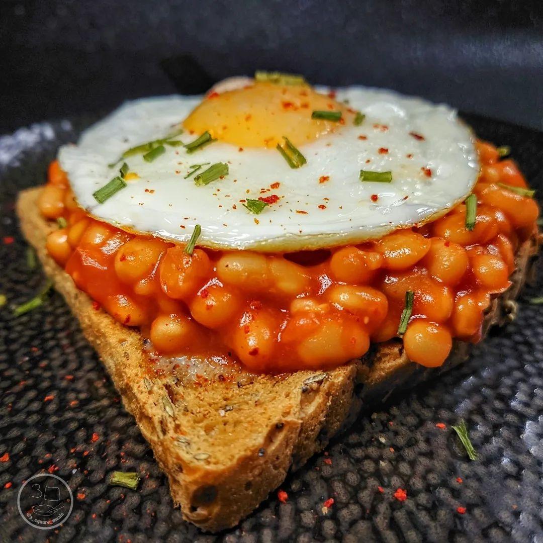 Egg and Beans on Toast