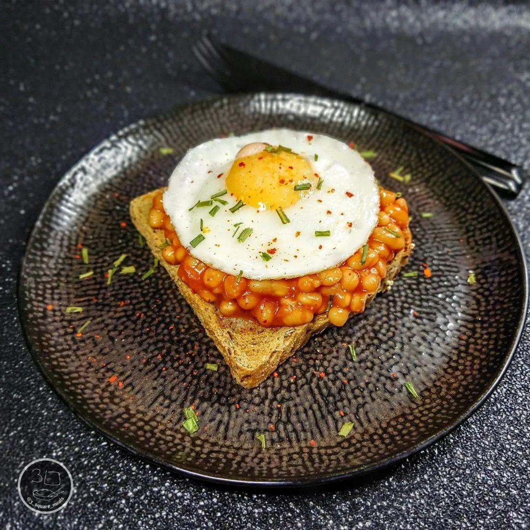 Egg and Beans on Toast