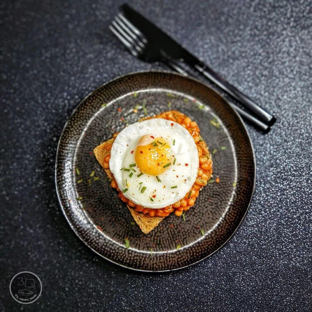 Egg and Beans on Toast