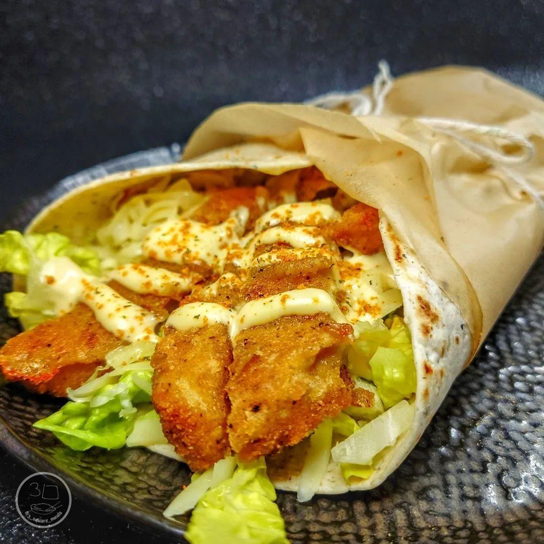 Southern Fried Chicken Style Wrap