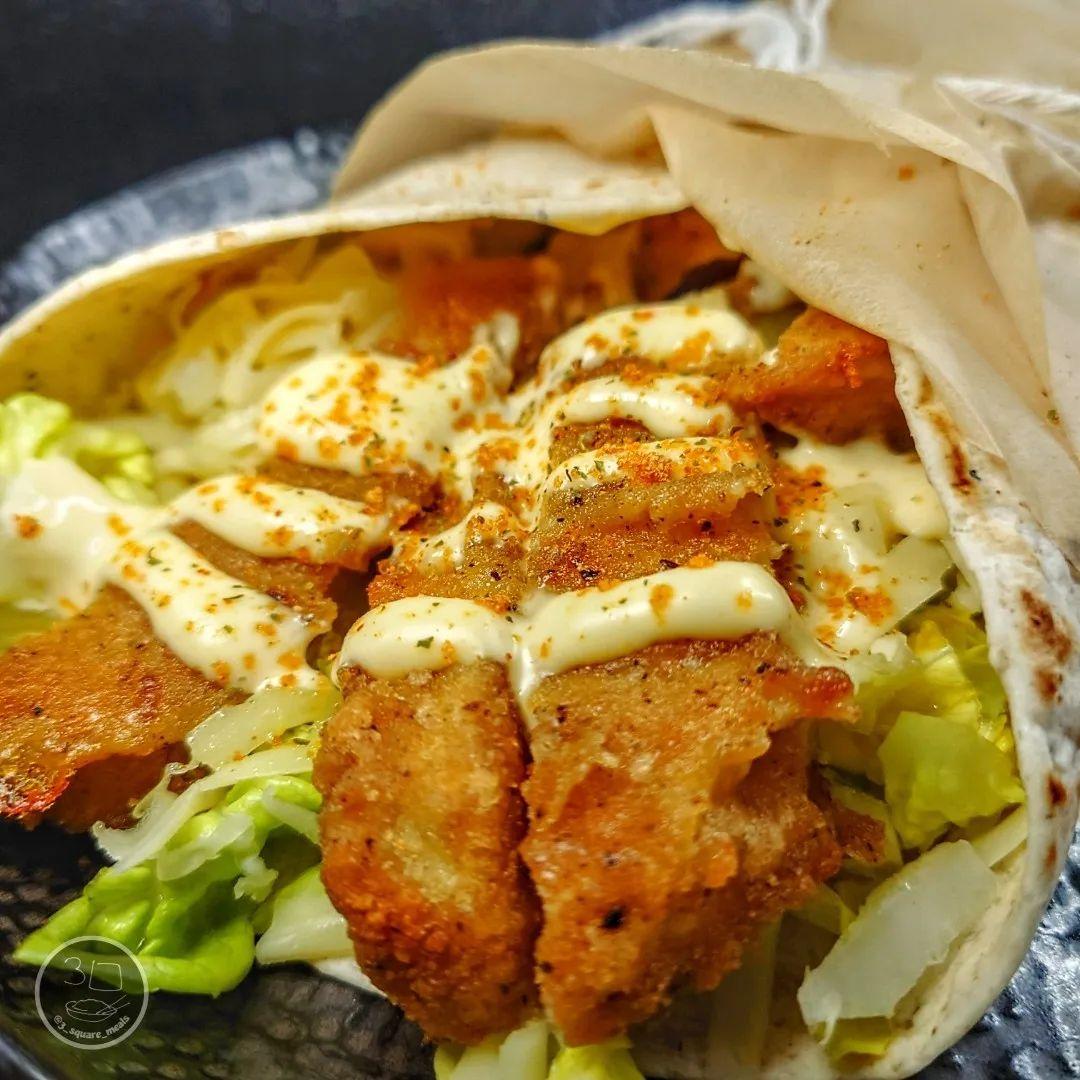 Southern Fried Chicken Style Wrap