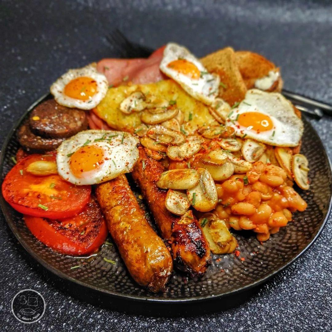 Veggie Full English Brunch