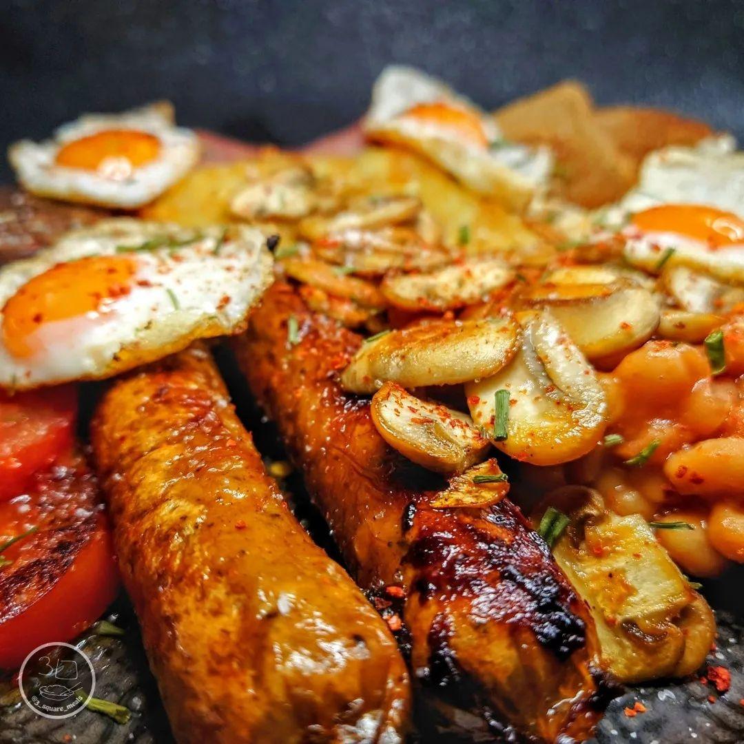 Veggie Full English Brunch