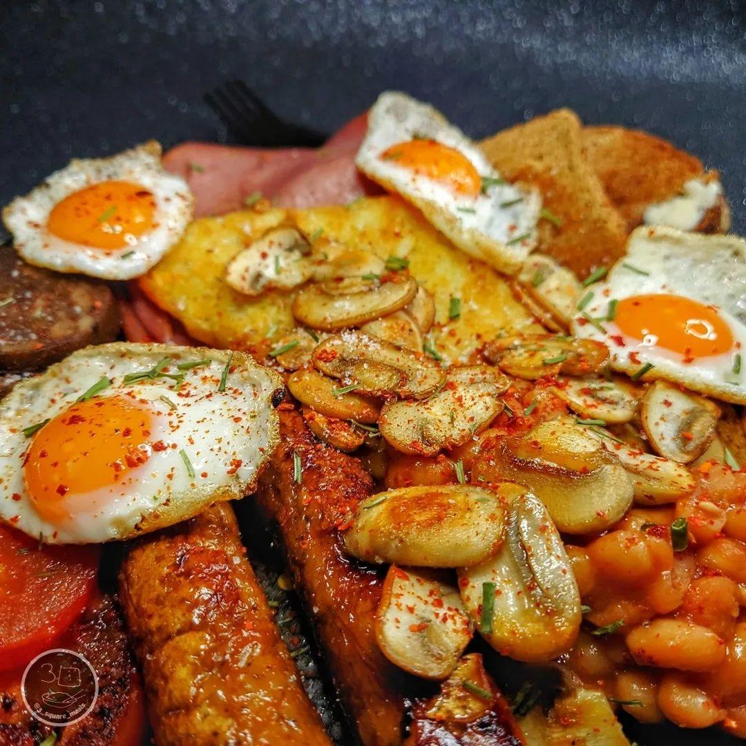 Veggie Full English Brunch