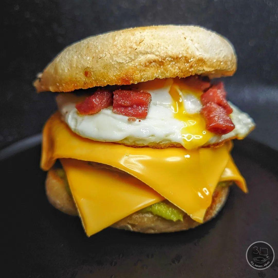Double Sausage and Egg Mcmuffin