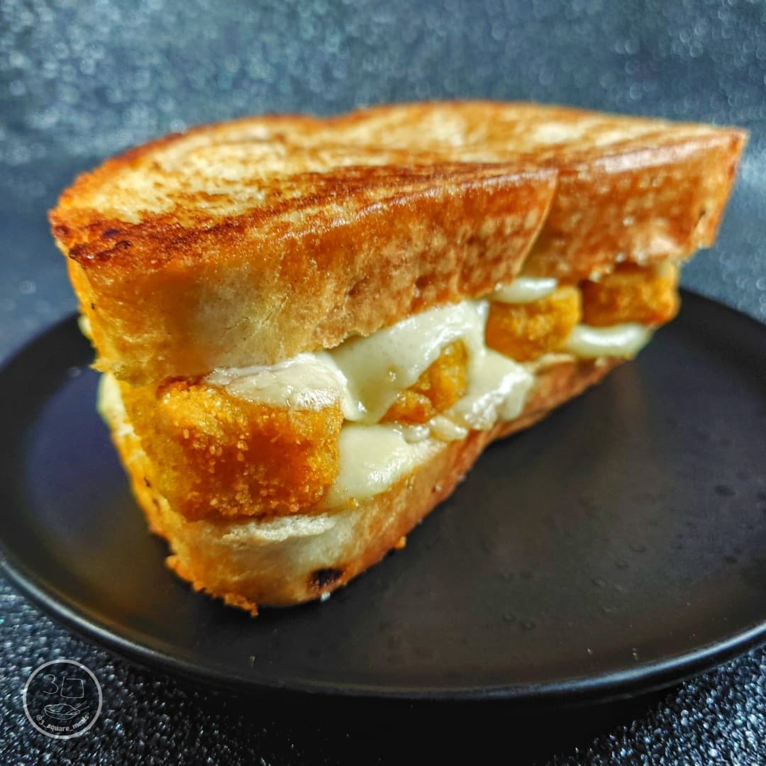 Plant-Based Fish Finger Toastie