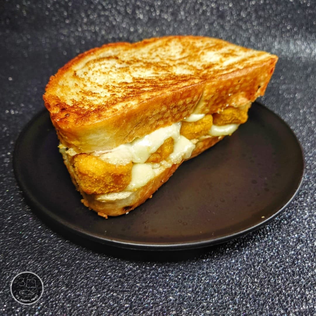 Plant-Based Fish Finger Toastie