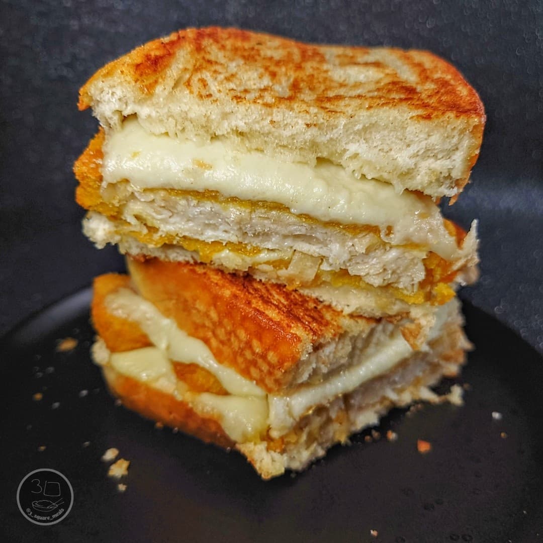 Plant-Based Fish Finger Toastie