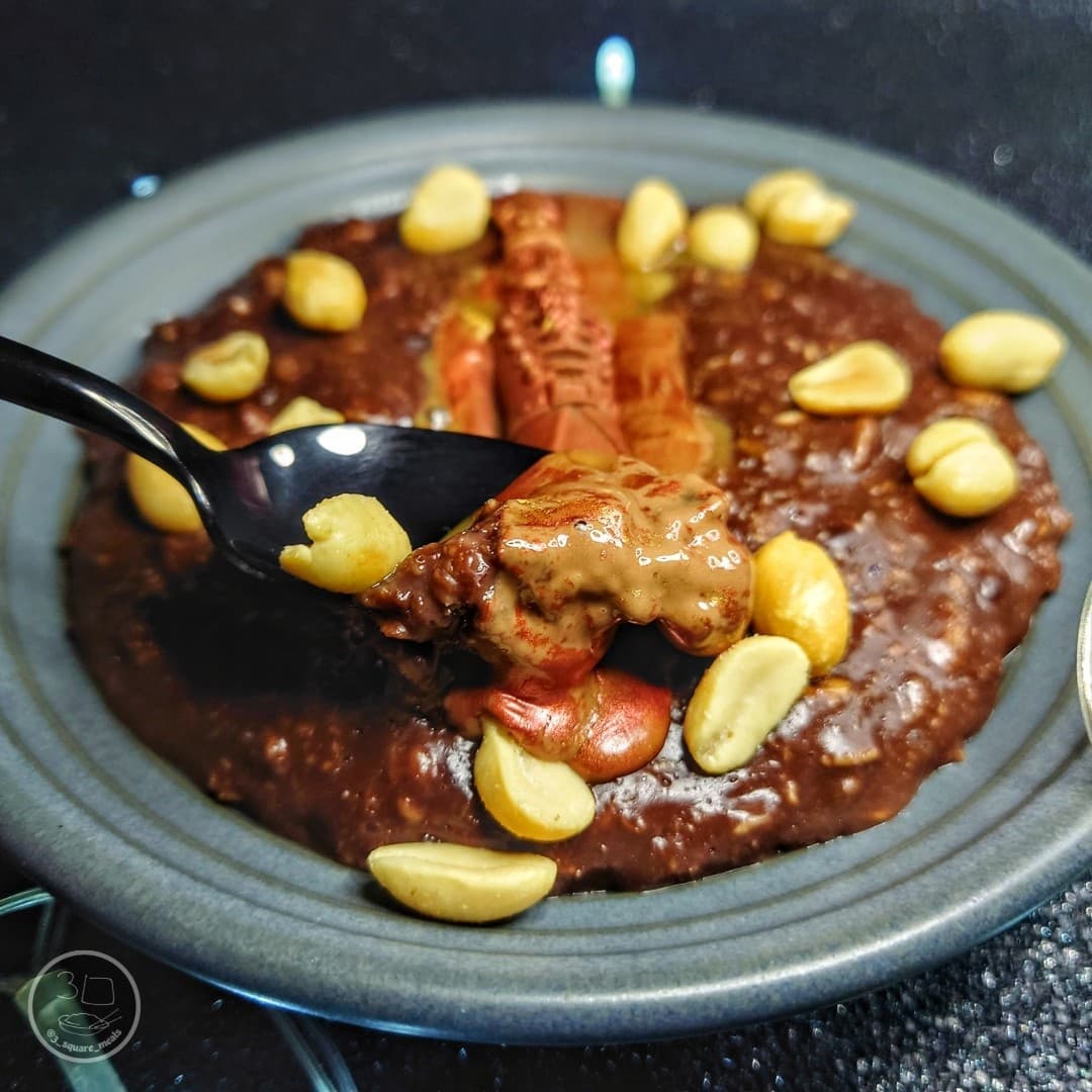 Sweet Nutcracker Porridge with Chocolate