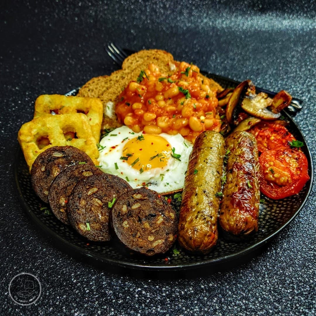 Vegetarian Full English Breakfast