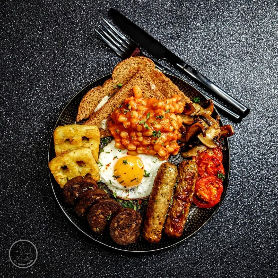 Vegetarian Full English Breakfast
