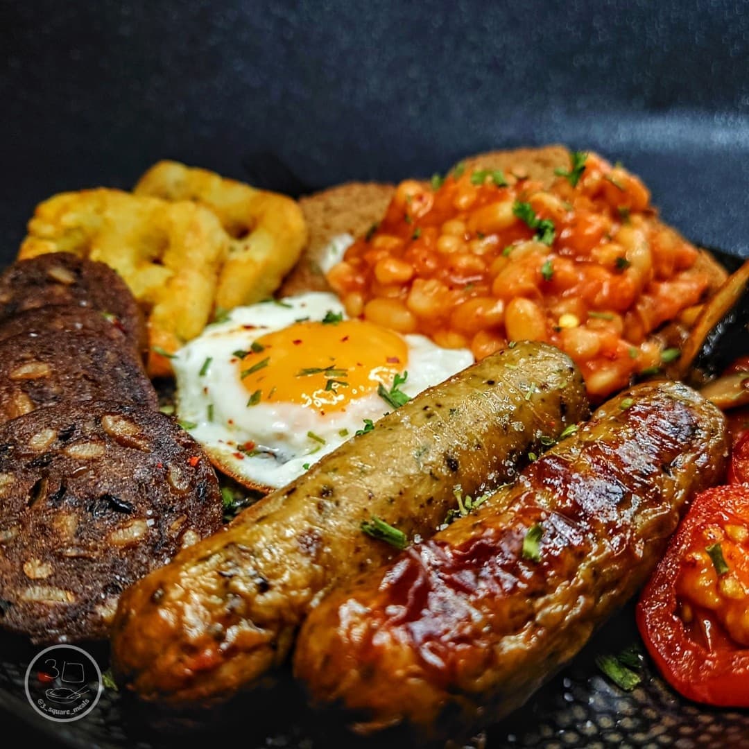 Vegetarian Full English Breakfast