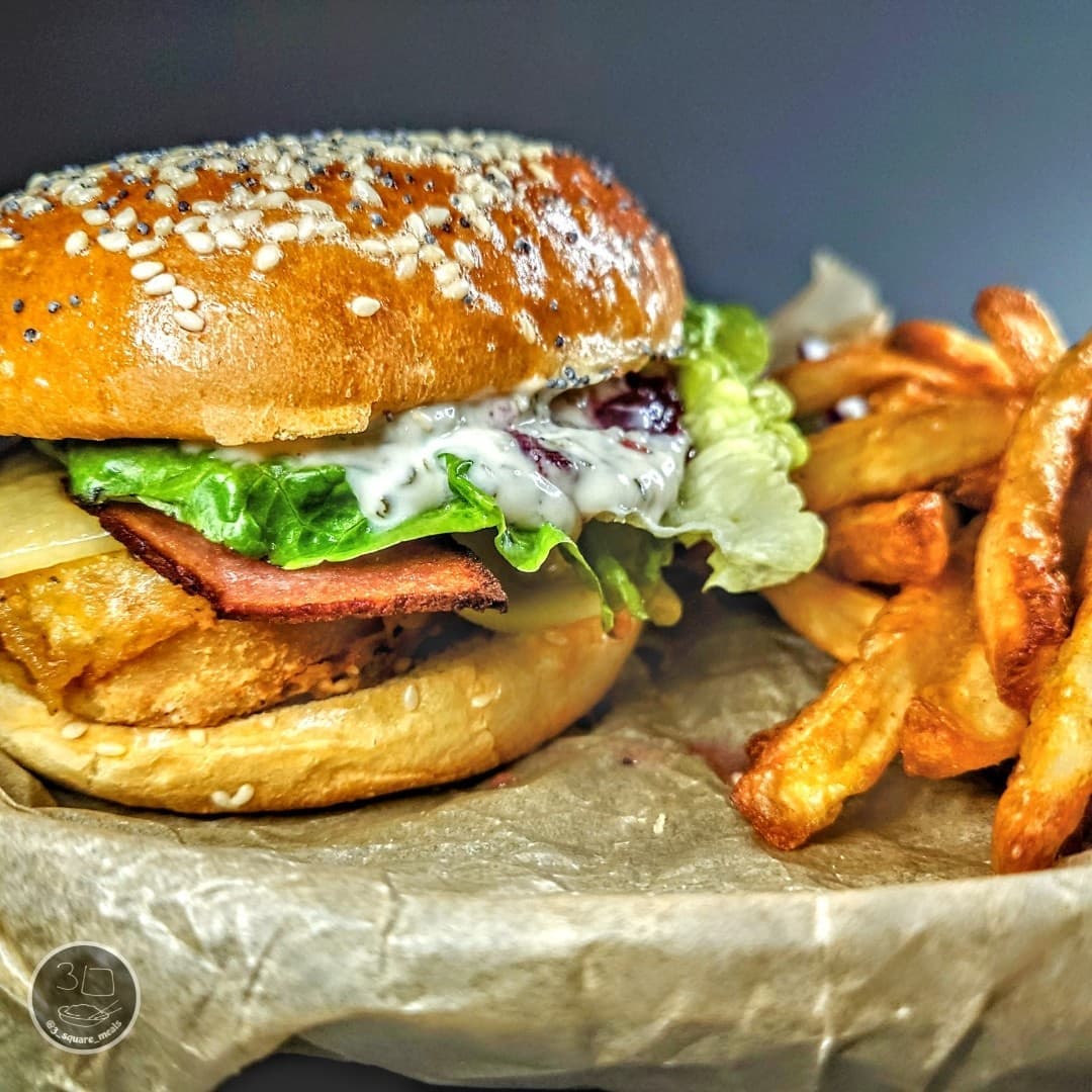 Veggie Festive Burger Fakeaway