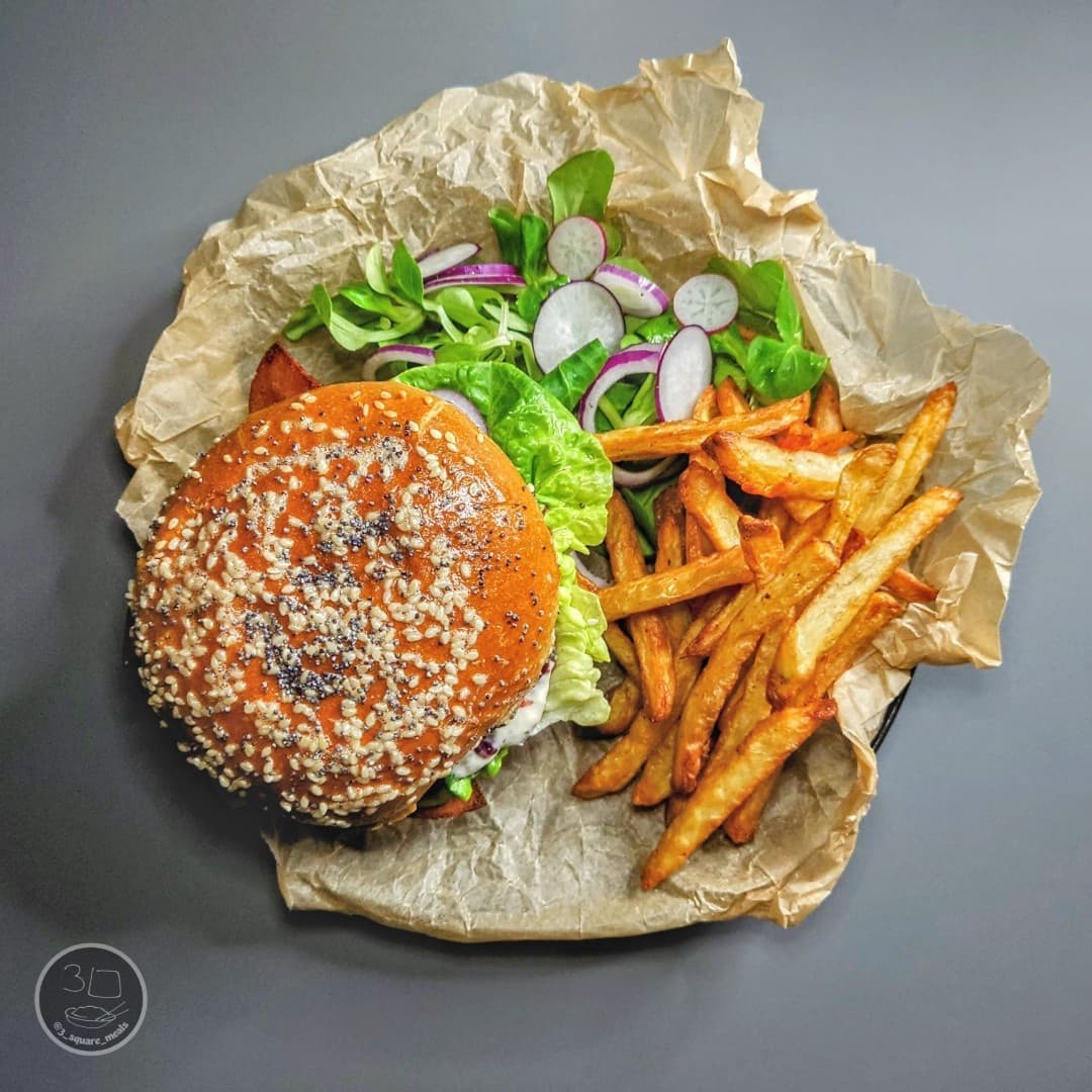 Veggie Festive Burger Fakeaway