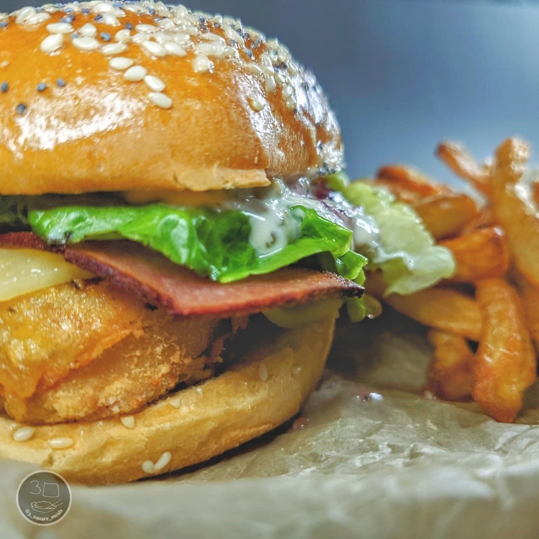 Veggie Festive Burger Fakeaway