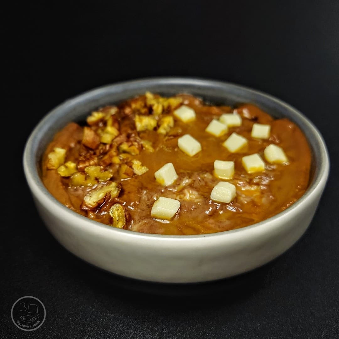 Sweet Cold Porridge Breakfast Delight