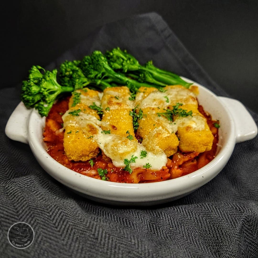 Fish Finger Pasta Bake