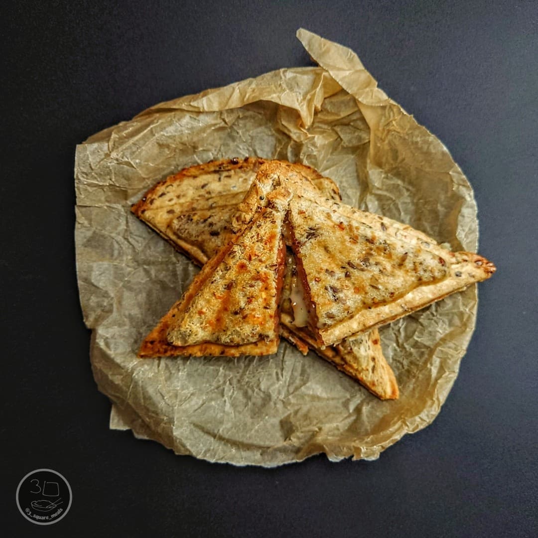 Vegan Ham and Cheese Toastie