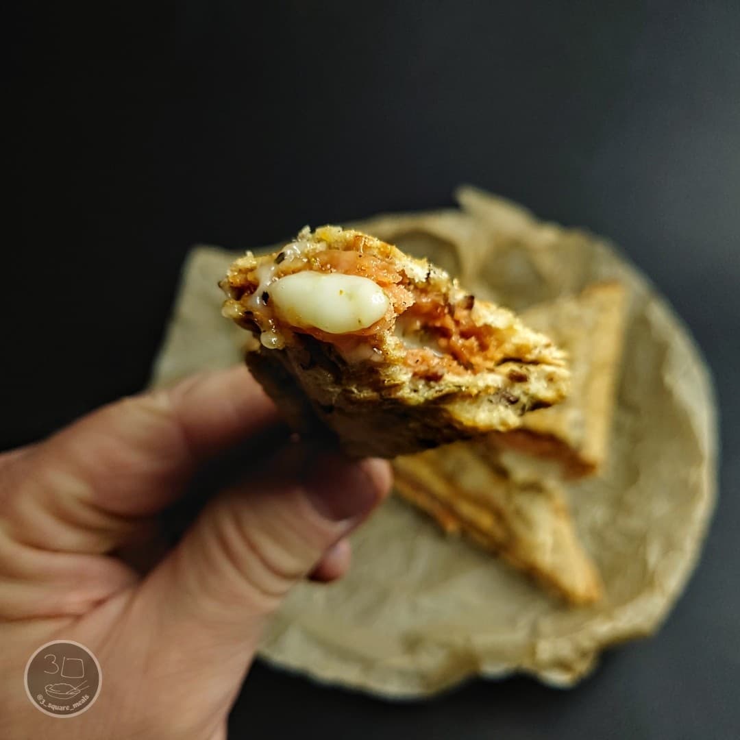 Vegan Ham and Cheese Toastie
